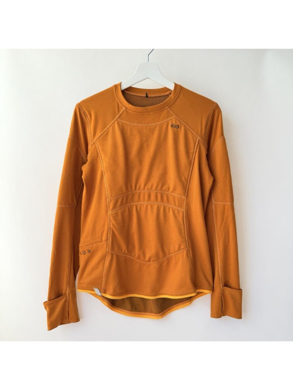 Oros Thermal Long Sleeve Performance Top Orange Women’s Size L C42 - Picture 2 of 10